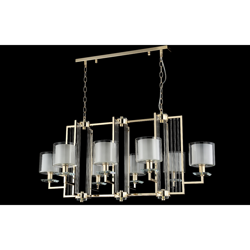 Люстра NICOLAS SP8 L1000 GOLD/WHITE