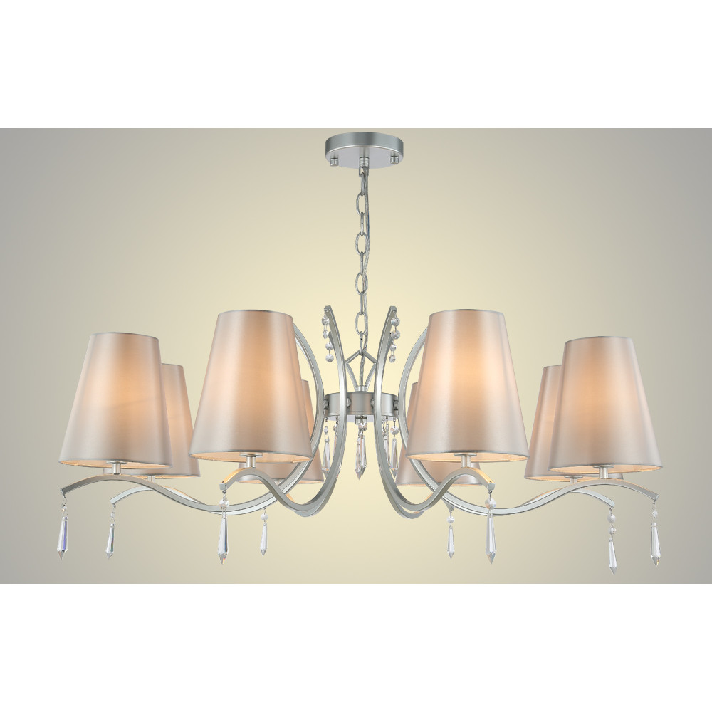 Люстра RENATA SP8 SILVER