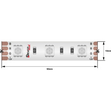 Светодиодная лента LUX DSG560-12-RGB-65