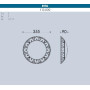 Настенный светильник уличный Rita 1T3.000.000.VYE27